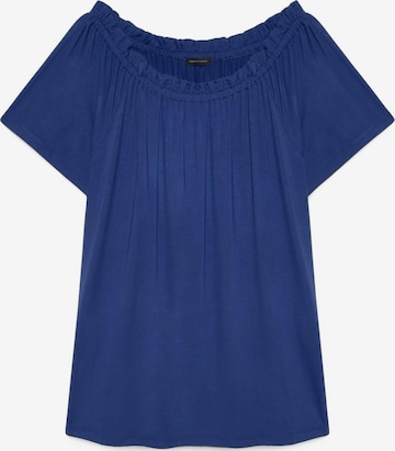 Fiorella Rubino - Camiseta en azul: frente