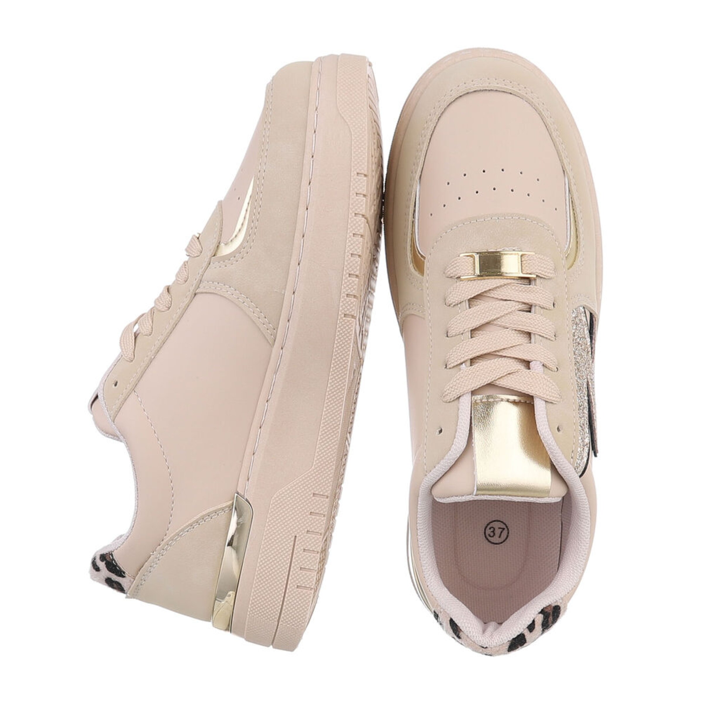 Ital-Design Sneaker in Beige