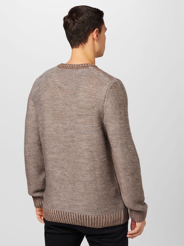ABOUT YOU Pullover 'David' in Braun