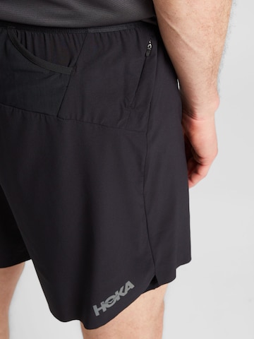 Hoka One Oneregular Sportske hlače 'GLIDE 7' - crna boja
