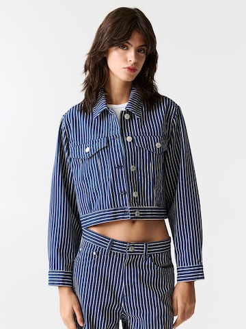 Pull&Bear Jacke in Blau: Vorderseite