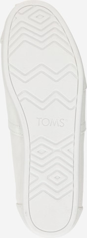 TOMS حذاء قماشي 'ALPARGATA' بلون أبيض