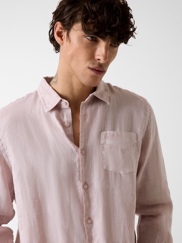 GUESS Regular Fit Hemd in Pink