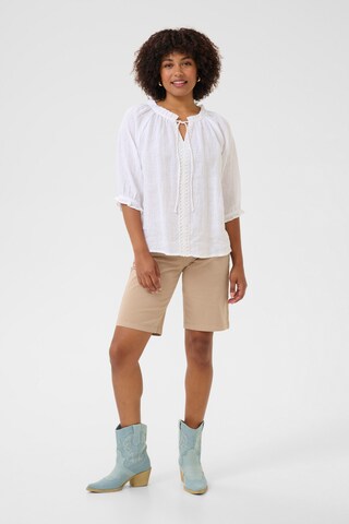 Cream Bluse i hvid