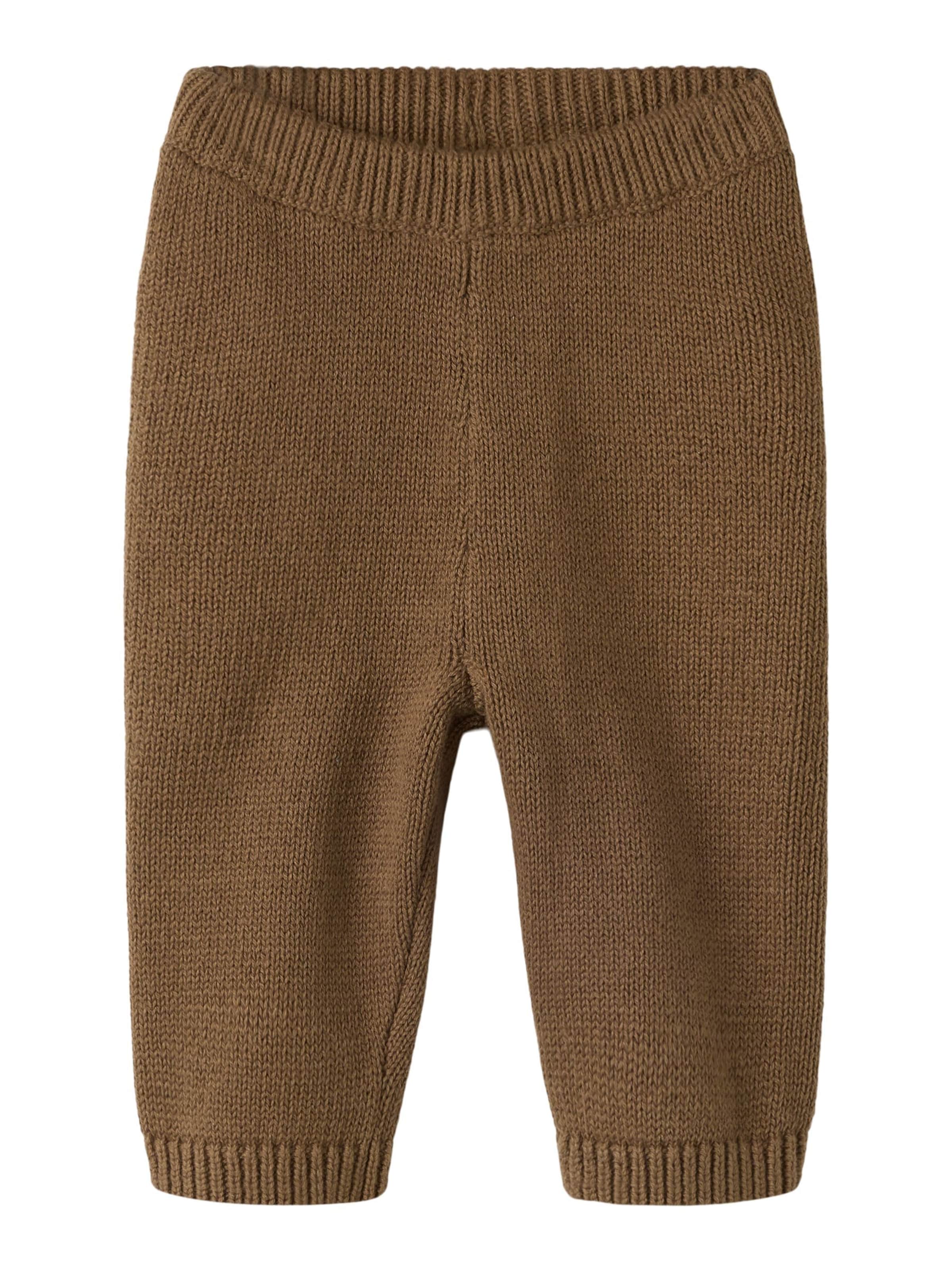 NAME IT - Tapered Pantalón en marrón: frente