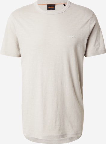 BOSS T-Shirt 'Tegood' in Grau: Vorderseite