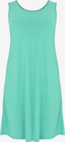 Yoek Dress 'Sleeveless' in Blue: front