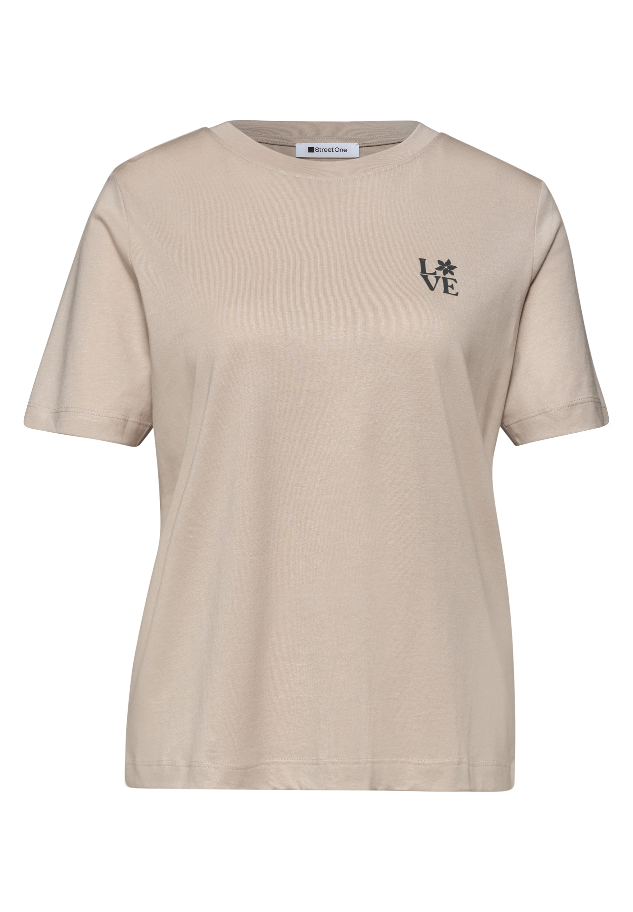 STREET ONE Shirt in Beige: front