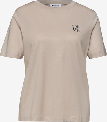 STREET ONE Shirt in Beige: front
