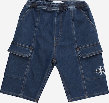 Calvin Klein Jeans Regular Jeans in Blauw: voorkant