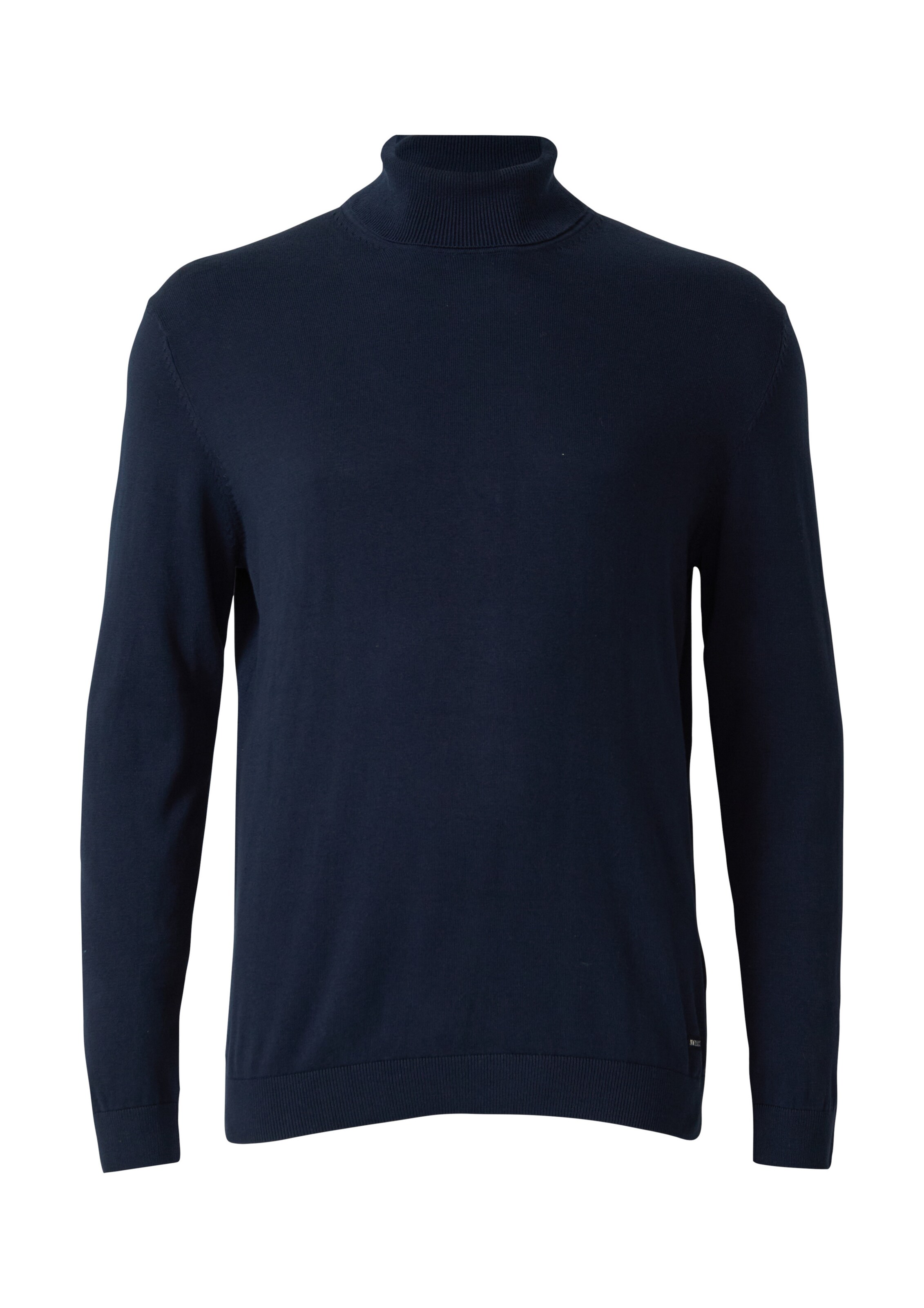 s.Oliver Men Big Sizes Sweater in Blue: front