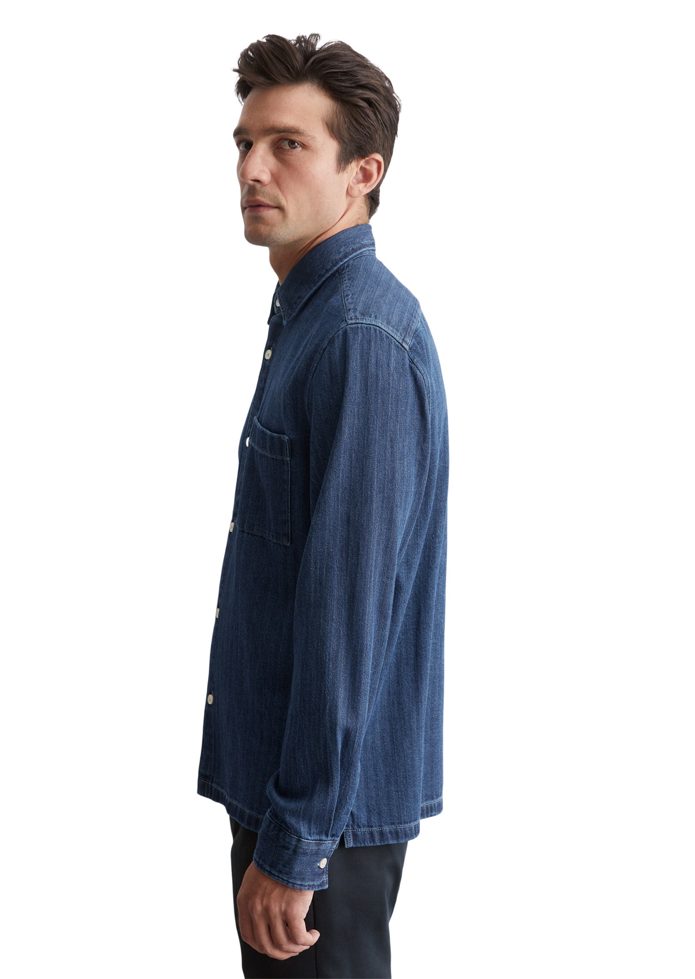 Marc O'Polo - Comfort Fit Camisa em azul