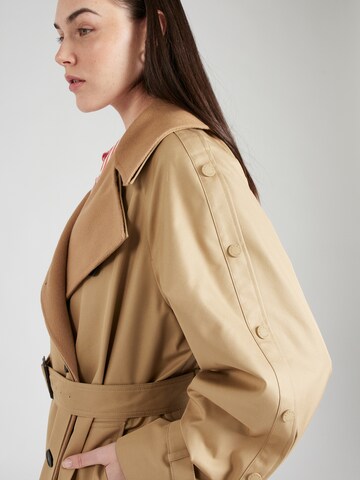 Weekend Max Mara Between-Seasons Coat 'DAPHNE' in Beige