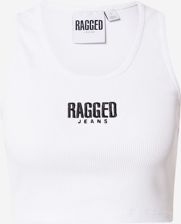 The Ragged Priest Top in White: front