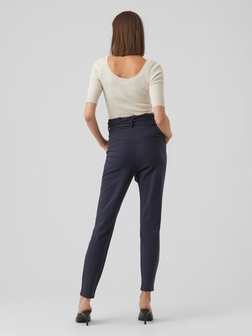 Coupe slim Pantalon à pince 'VMEva' Vero Moda Tall en bleu