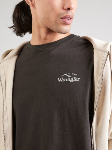WRANGLER Póló - fekete