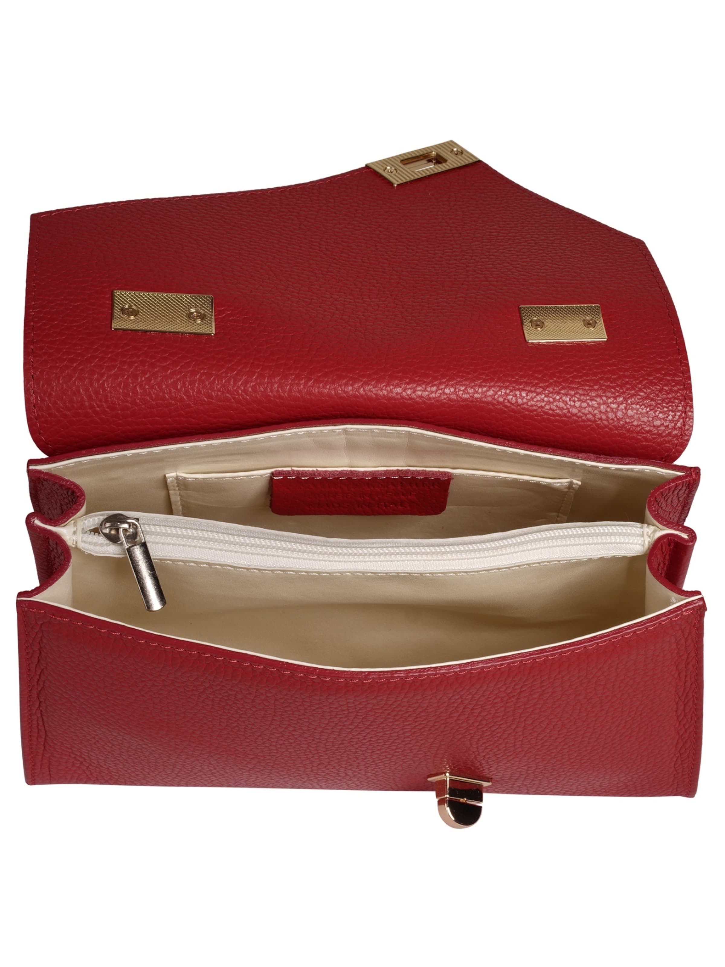 Cluty Handbag in Red