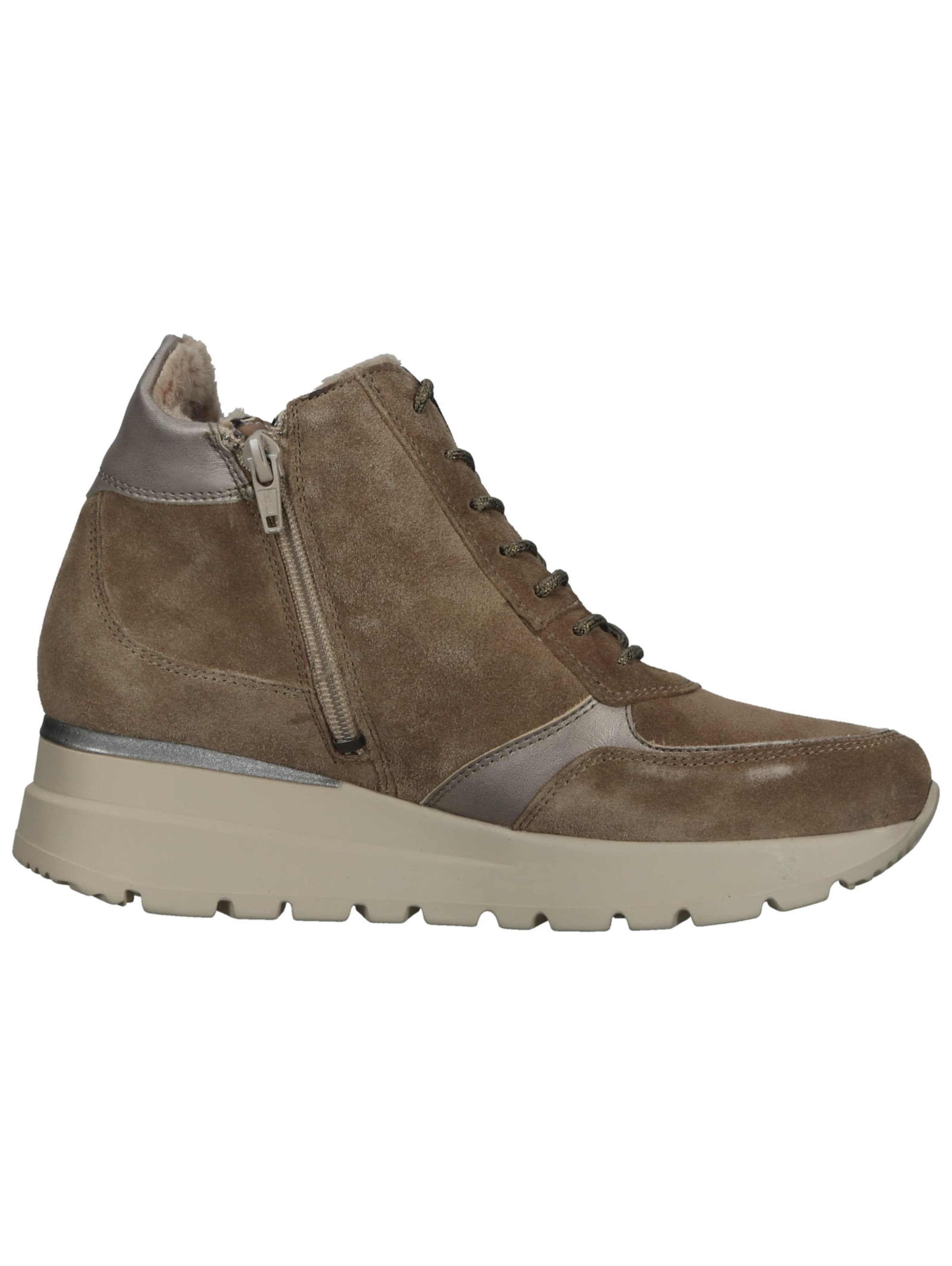 WALDLÄUFER Schnürstiefelette in Beige