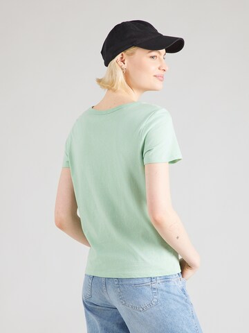 GAP Тениска в зелено: отзад