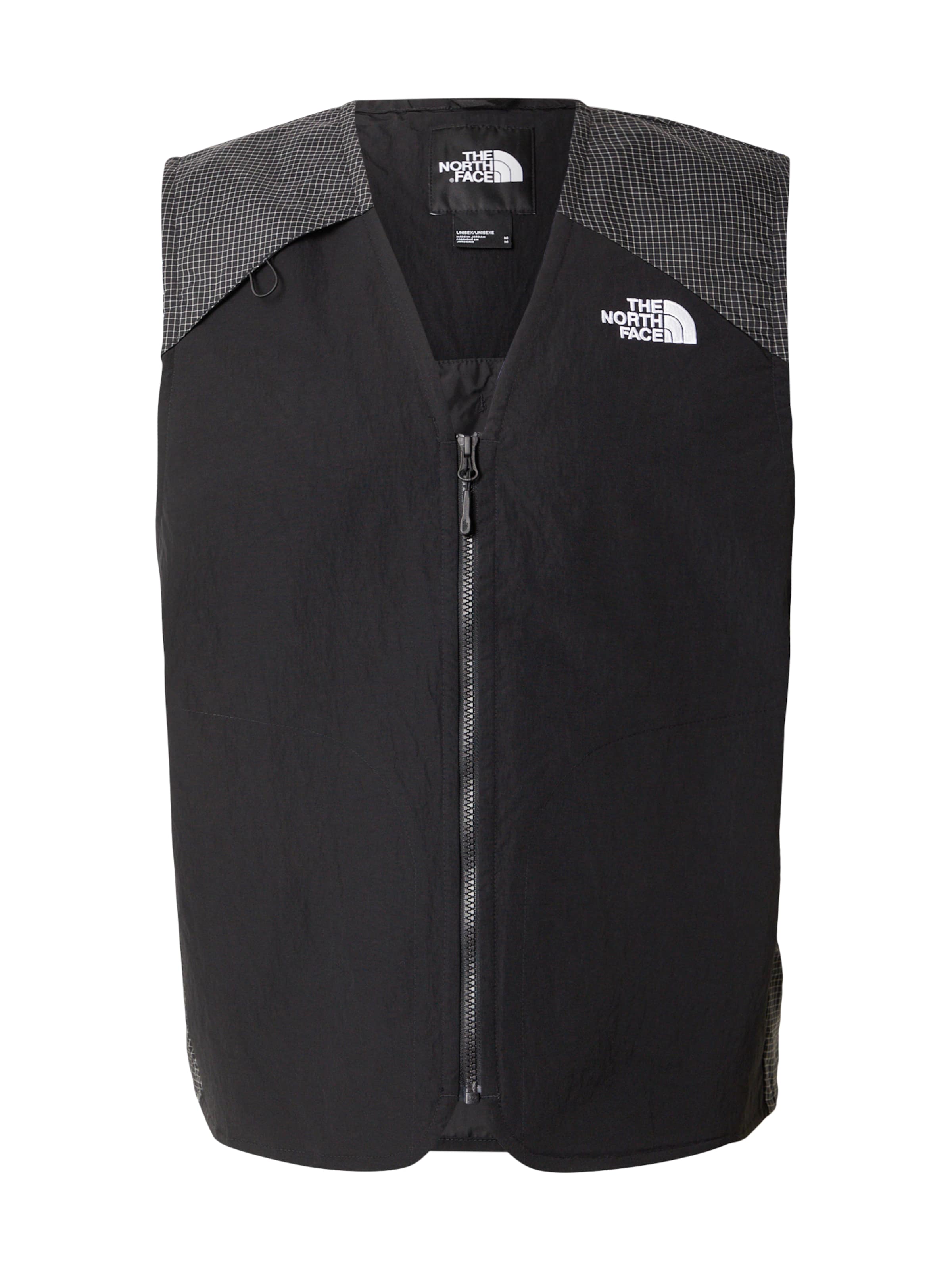 THE NORTH FACE Gilet en noir / blanc, Vue avec produit