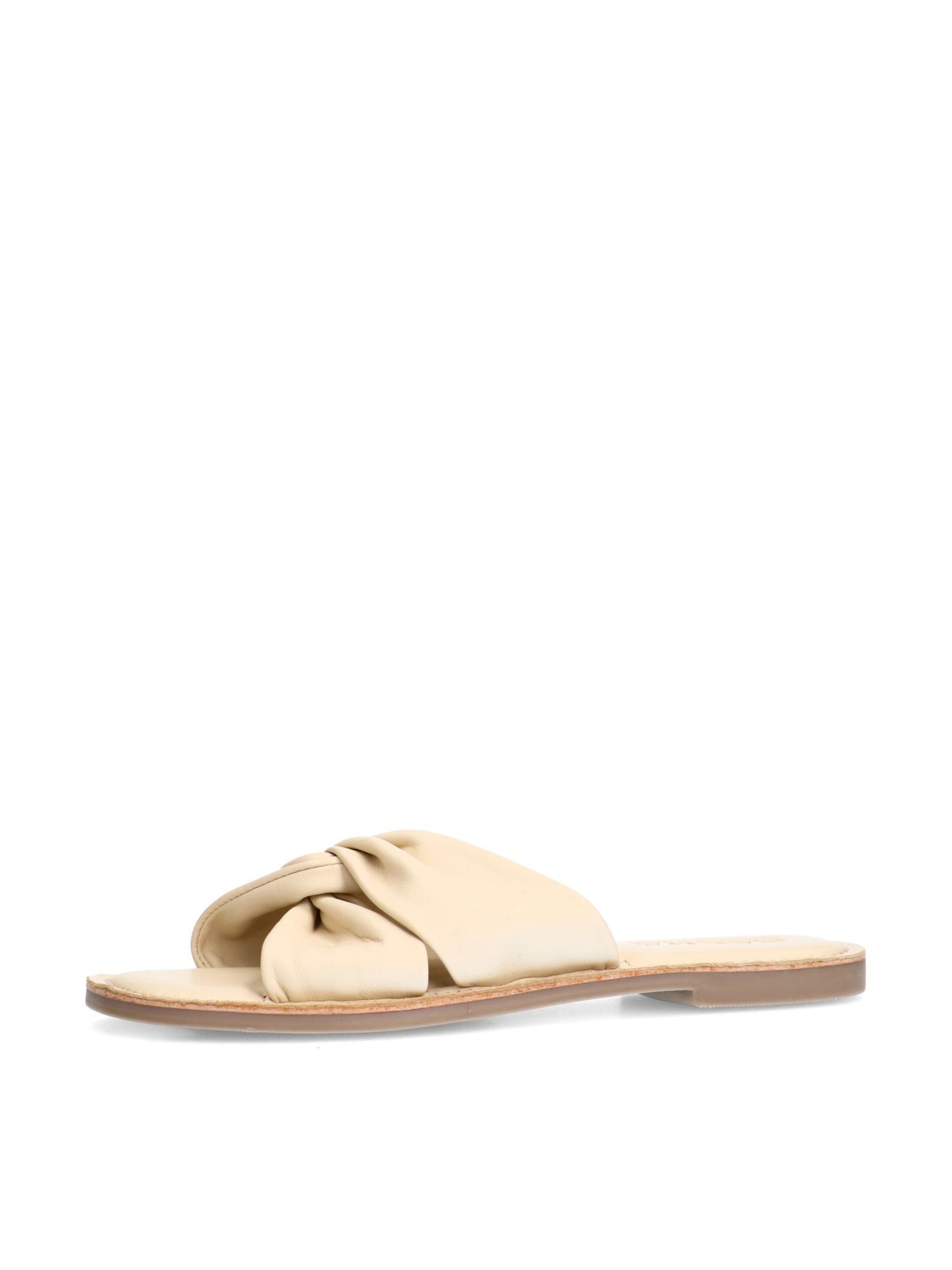 Mule SACHA en blanc : devant