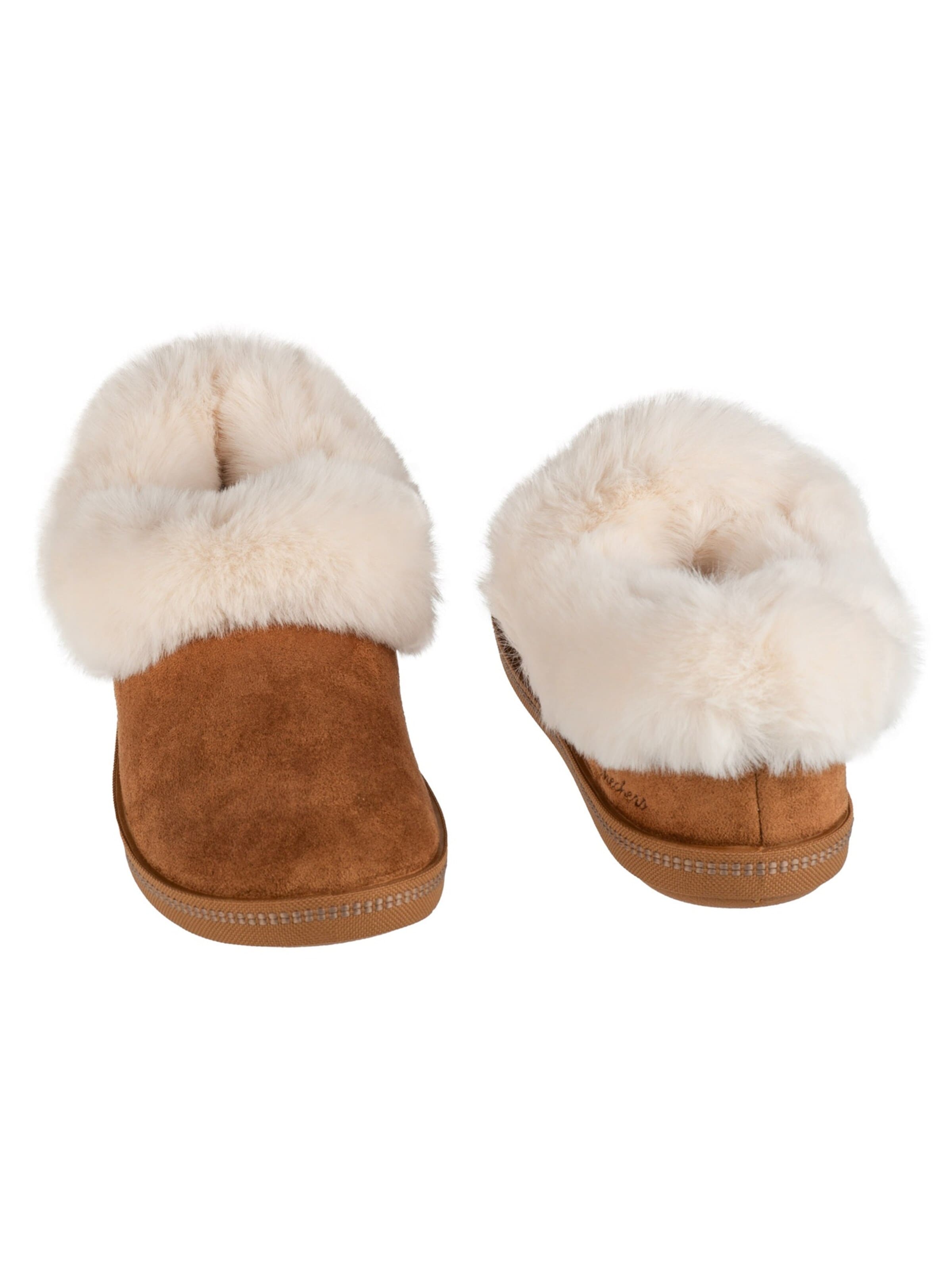 SKECHERS Huisschoenen 'Cozy Campfire - Winter Nights' in Bruin