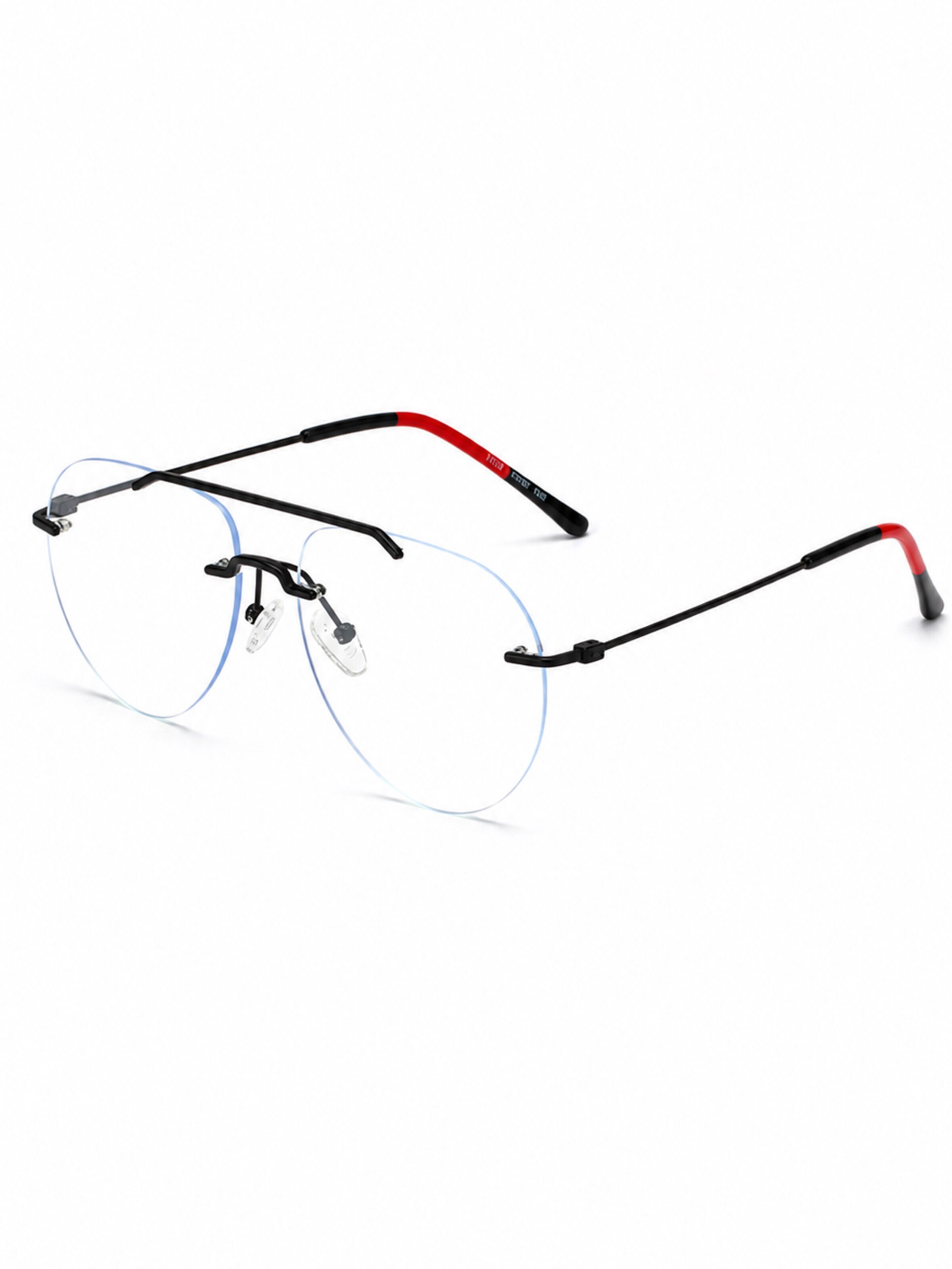 VEYREY Zonnebril 'Blaulichtfilter-Brille „Dag“ in Schwarz' in Zwart