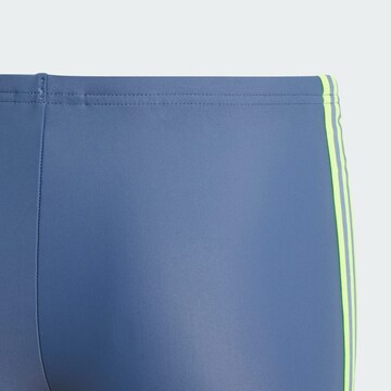 ADIDAS PERFORMANCE Athletic Swimwear 'Classic 3-Stripes' in Blue