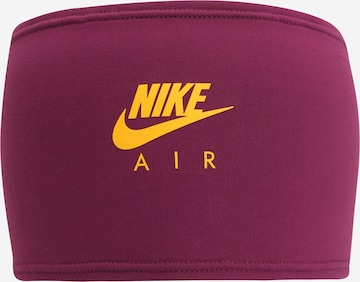 Bandeau de sport NIKE Accessoires en violet : devant