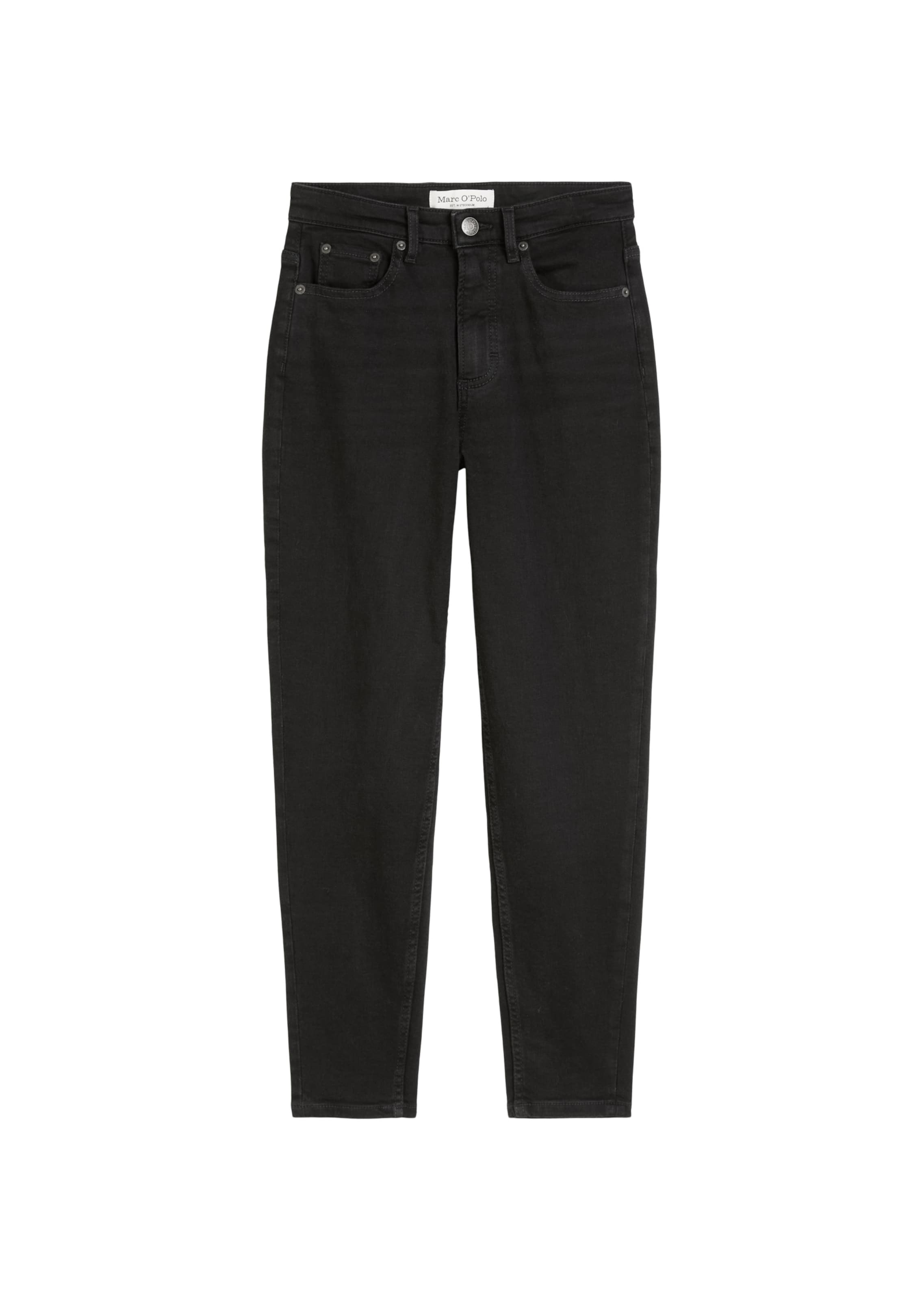 Marc O'Polo - Slimfit Calças de ganga 'Mala' em preto: frente