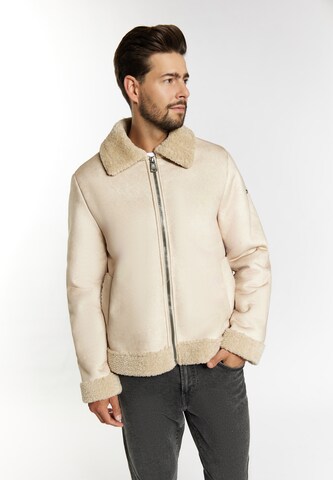 DreiMaster Vintage Between-Season Jacket in Beige: front