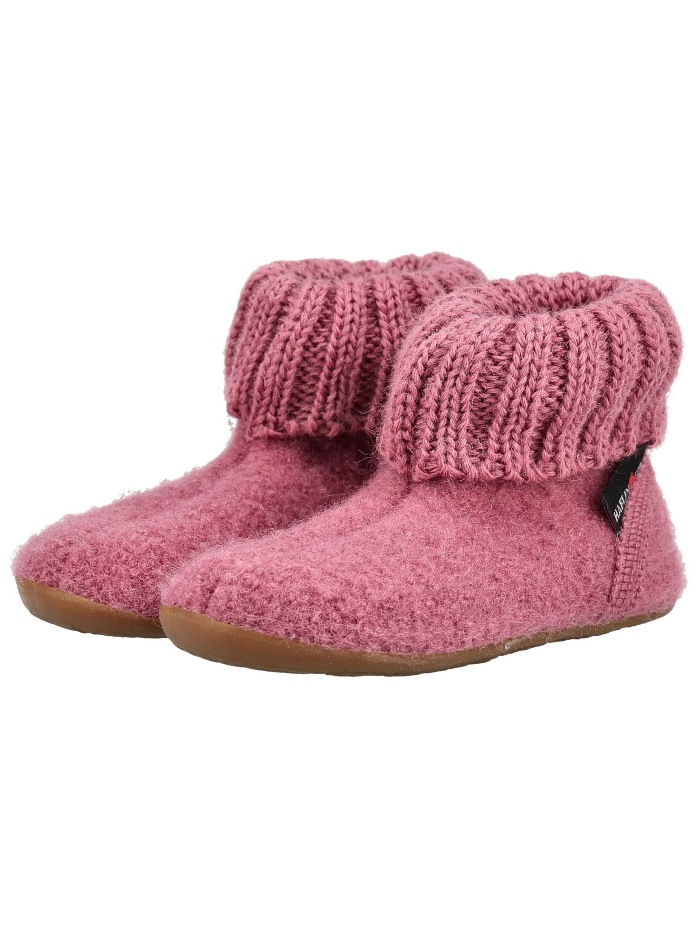 HAFLINGER Huisschoenen in Roze