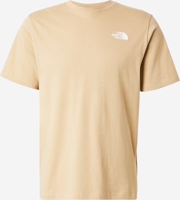 Tricou 'NORTH FACES' de la THE NORTH FACE pe verde: față