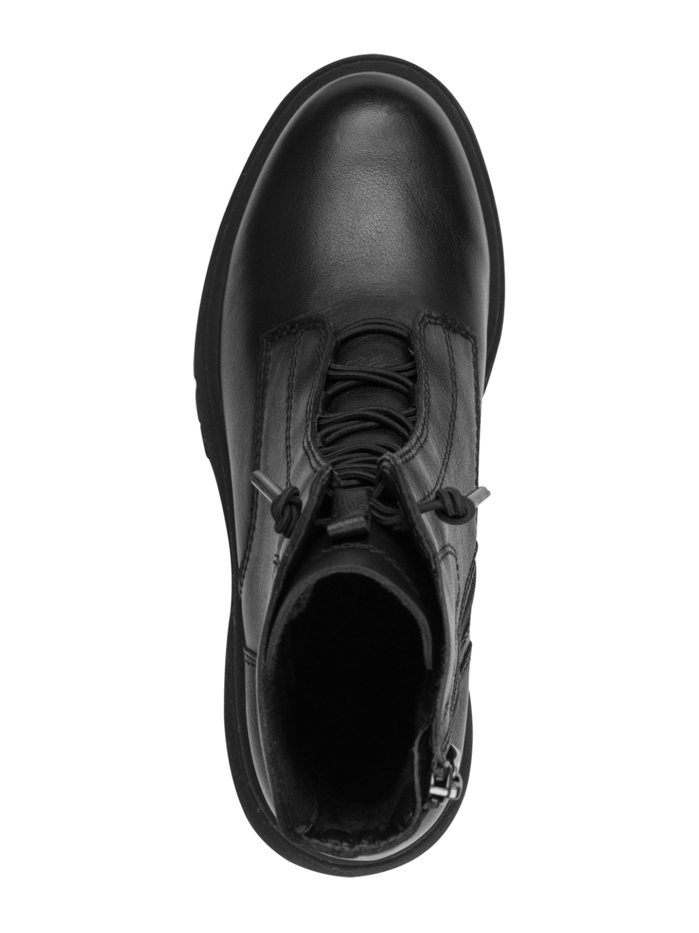 Tamaris Schnürstiefelette in Schwarz