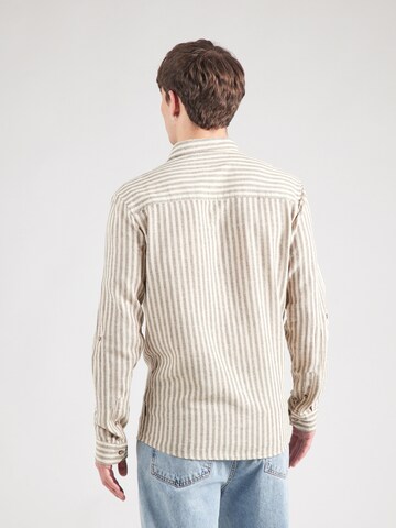 INDICODE JEANS Klasický střih Košile 'Dikson' – béžová