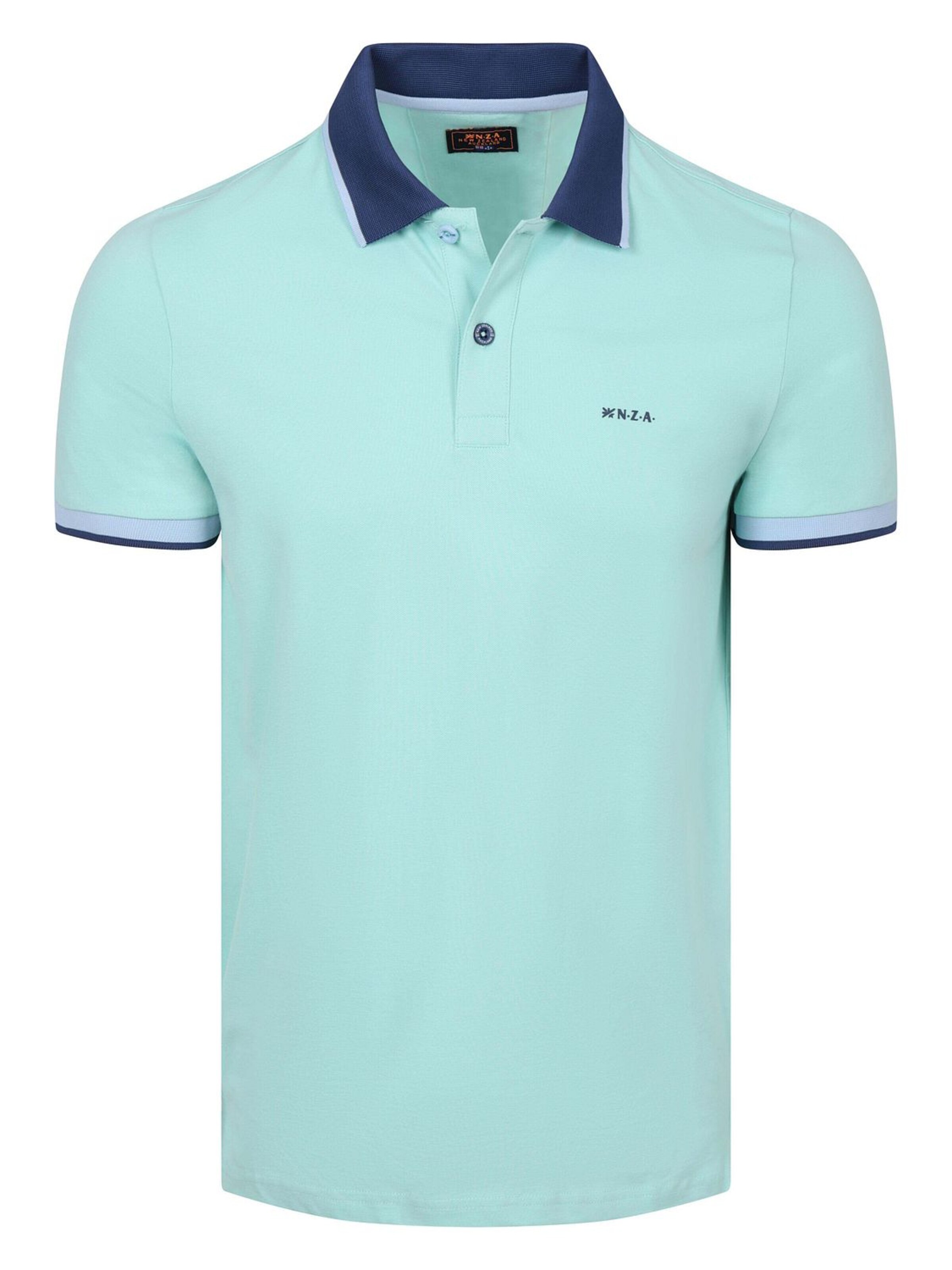 NZA New Zealand Auckland Shirt 'Foxton' in Blauw: voorkant