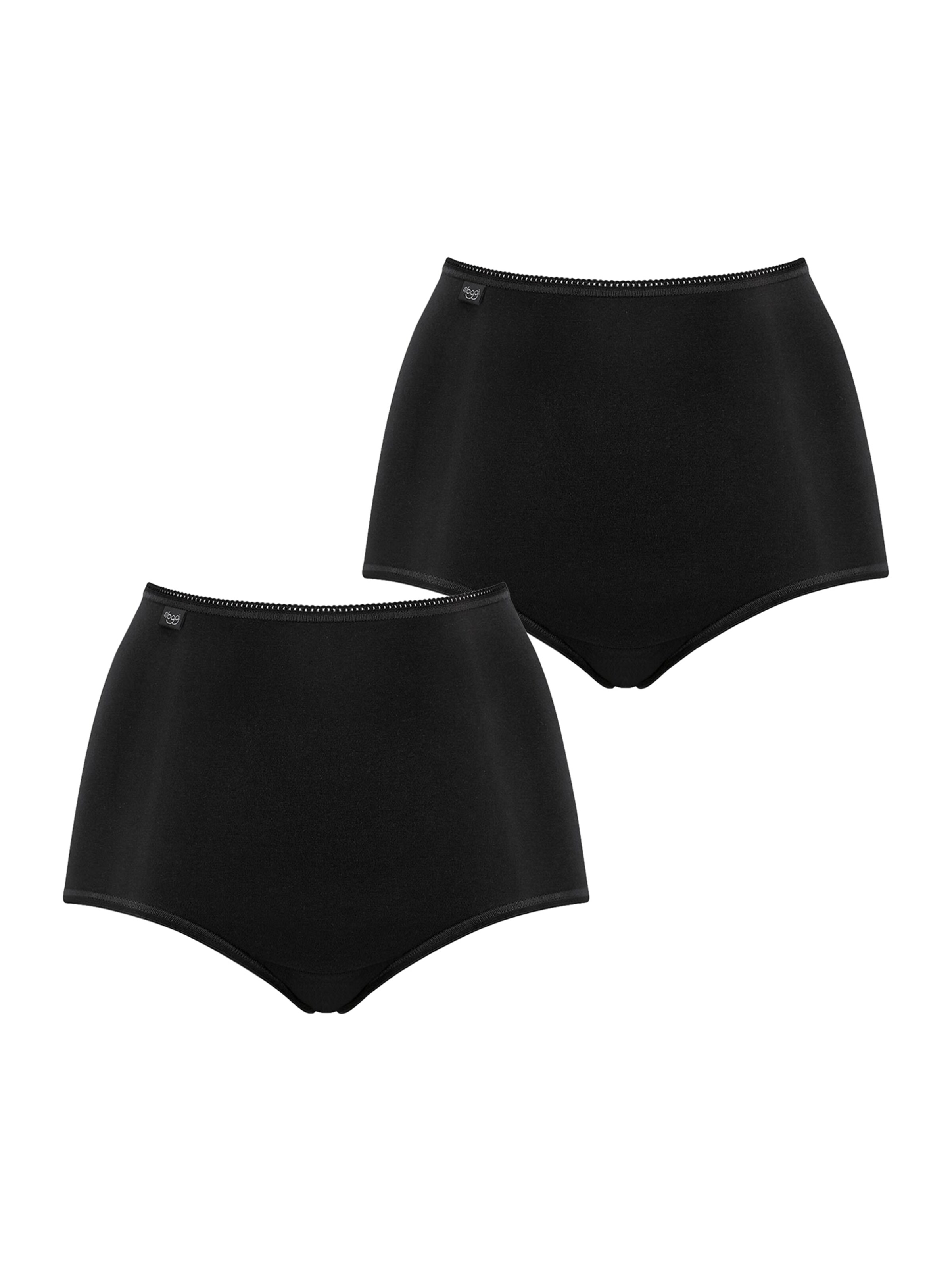 SLOGGI Slip ' 24/7 Cotton ' in Zwart: voorkant