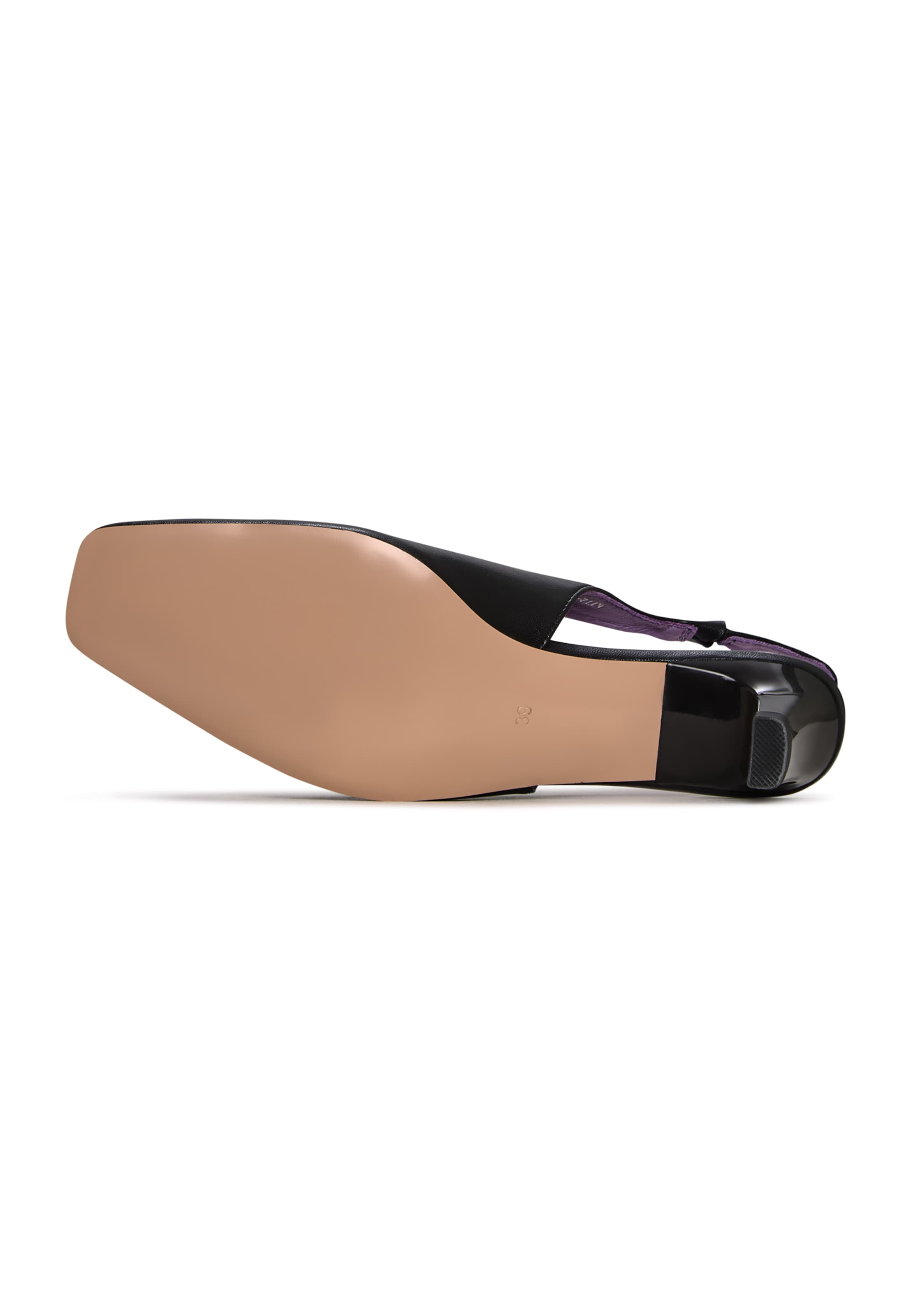 CESARE GASPARI Slingpumps in Zwart