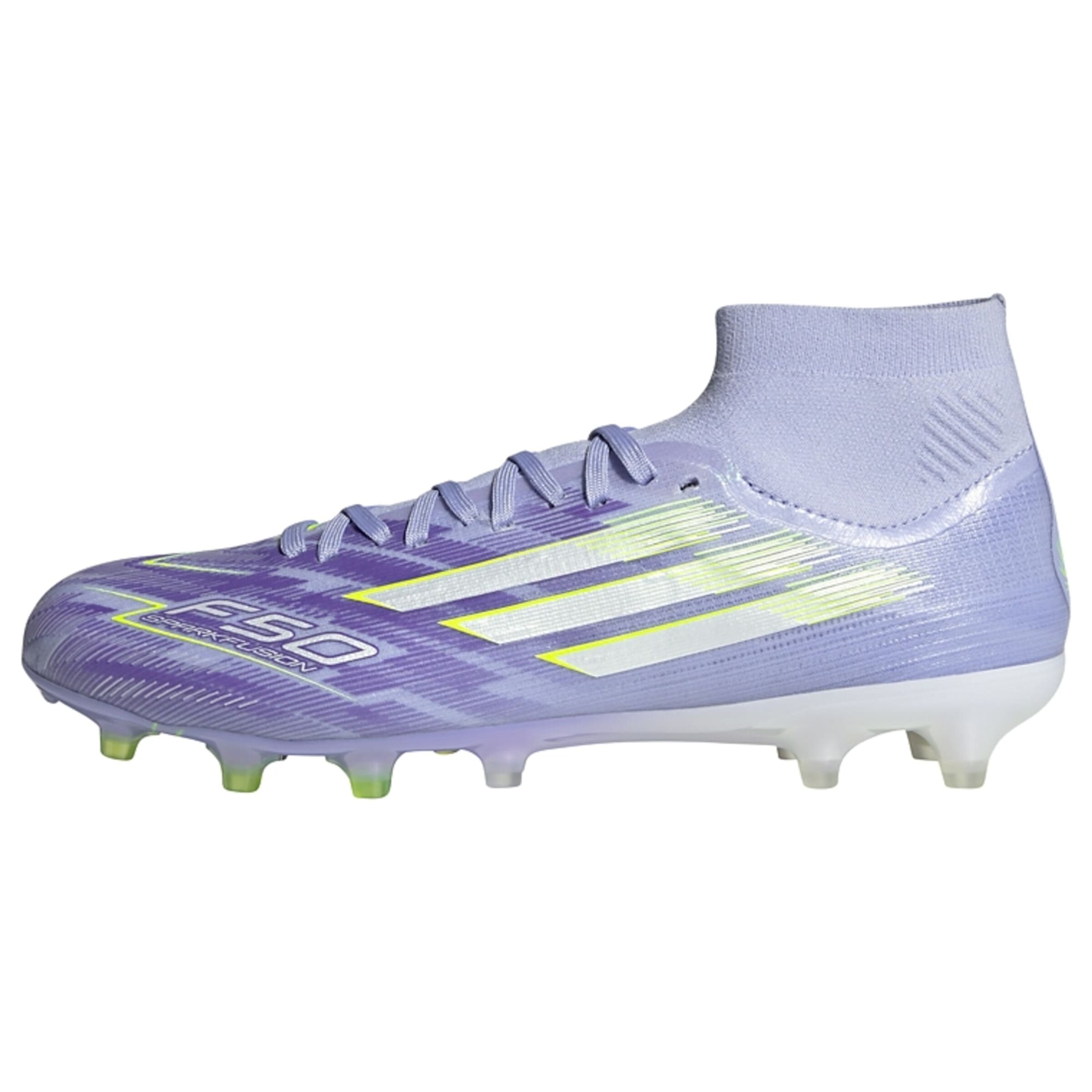 Scarpa da calcio 'F50 Sparkfusion Pro' di ADIDAS PERFORMANCE in lilla: frontale