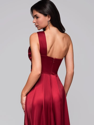 Ombre Abendkleid‌‌‌ in Rot