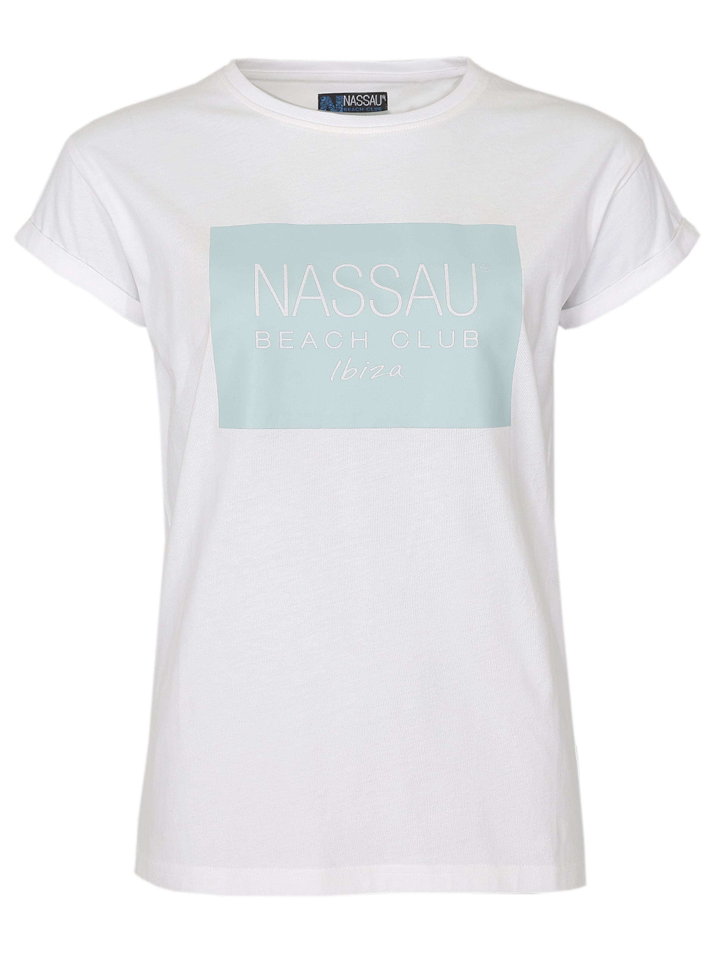 NASSAU Beach Club Shirt ' NB231057 ' in Weiß: Vorderseite