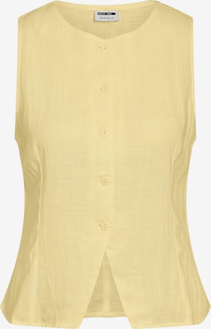 Chemisier 'NMLeilani' Noisy may en jaune : devant