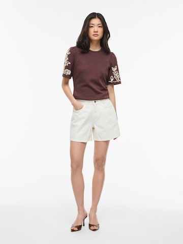 VILA Sweatshirt 'VIMia' i brun