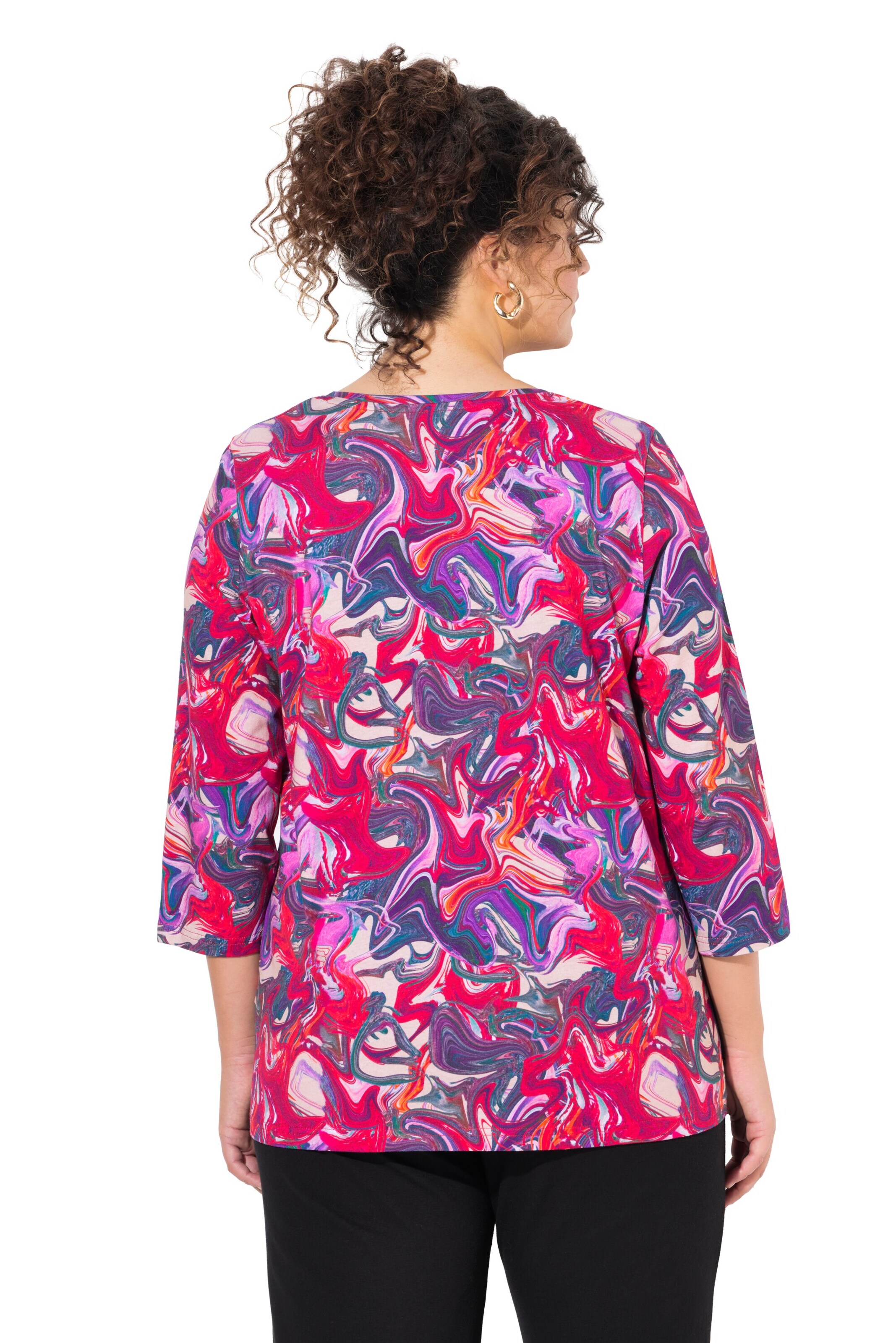 Ulla Popken Shirt in Roze