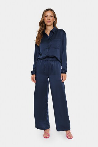 Wide Leg Pantalon 'Dinne' SAINT TROPEZ en bleu