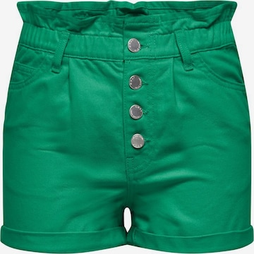 ONLY Regular Pants in Green: front