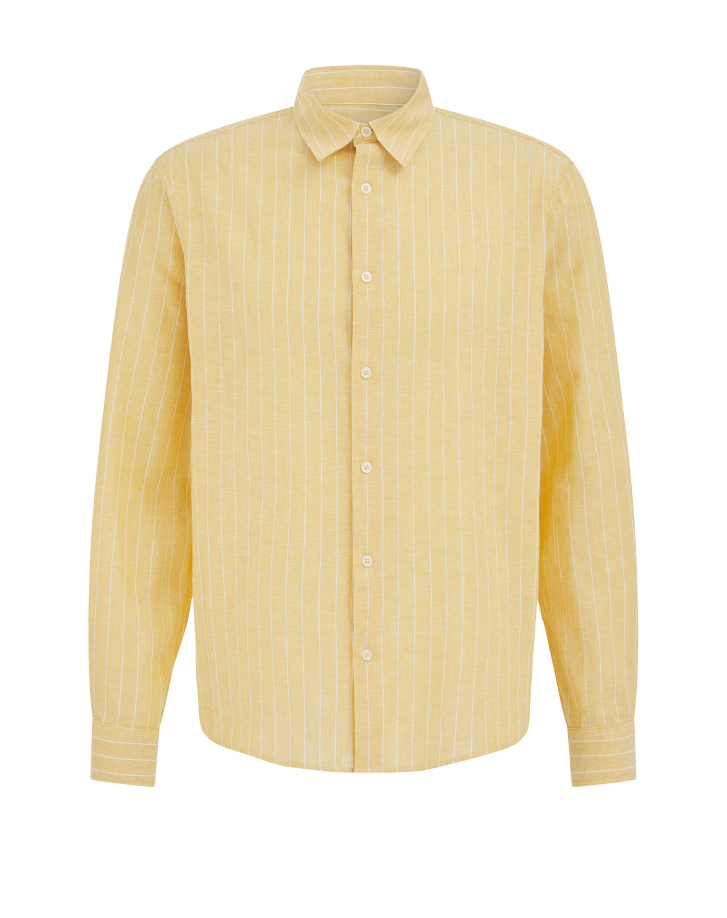 WE Fashion Triiksärk sidrun / valge, Tootevaade