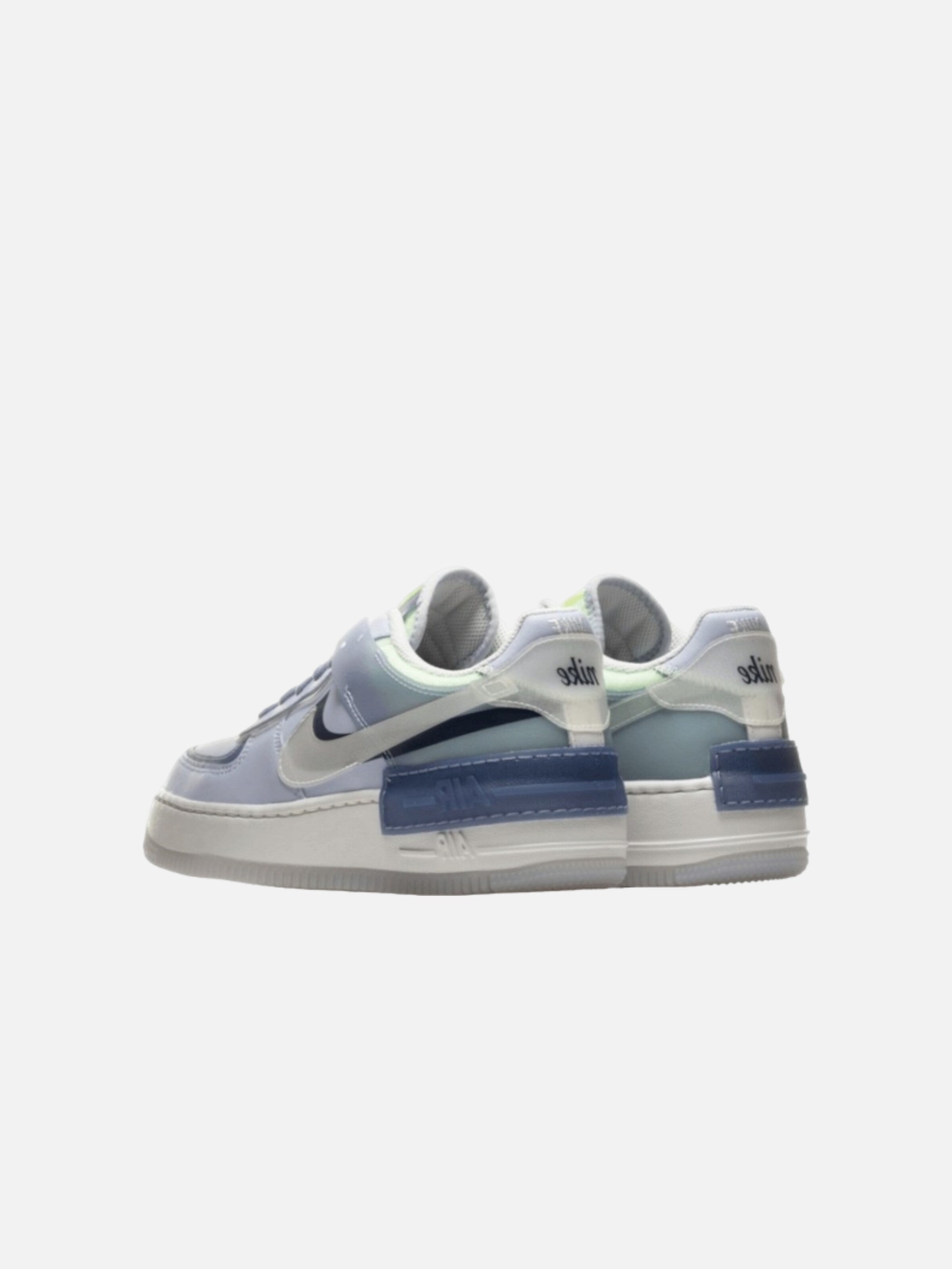 NIKE Sneakers laag 'Air Force 1 Shadow SE Ghost World' in Blauw