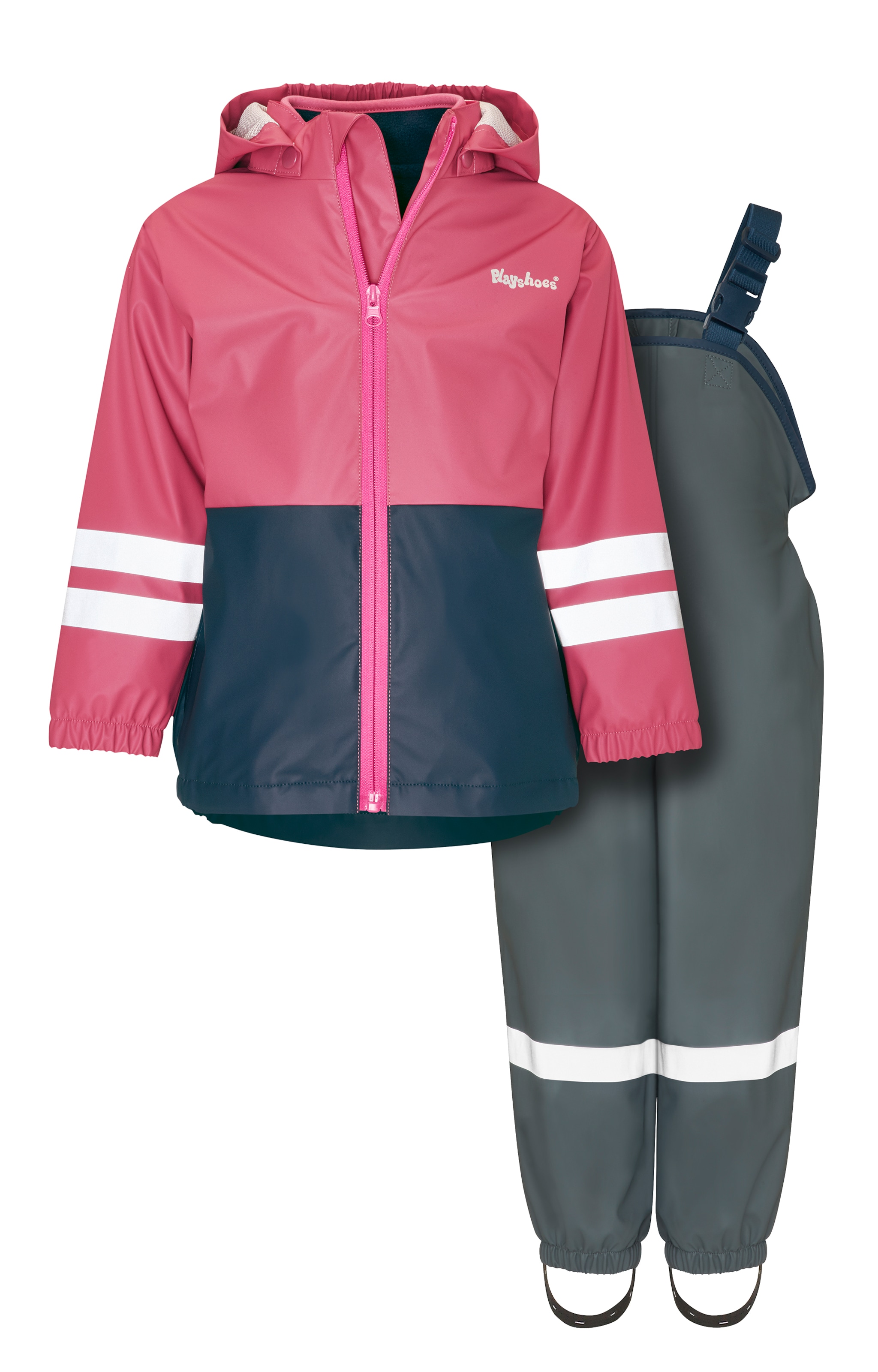 PLAYSHOES - Regular Fit Fato funcional em cinzento: frente