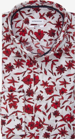 SEIDENSTICKER Regular Fit Casual Hemd in Rot